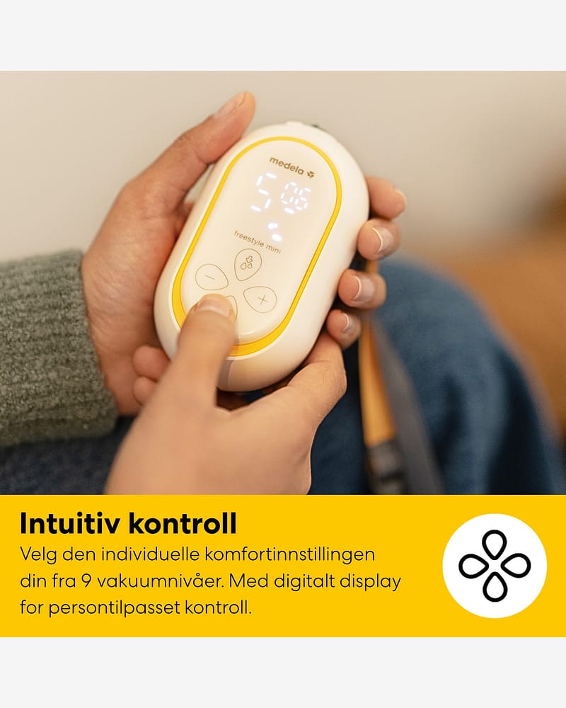 Brystpumpe Freestyle™ Mini Handsfree | Dobbel Elektrisk i-Bh-Pumpe