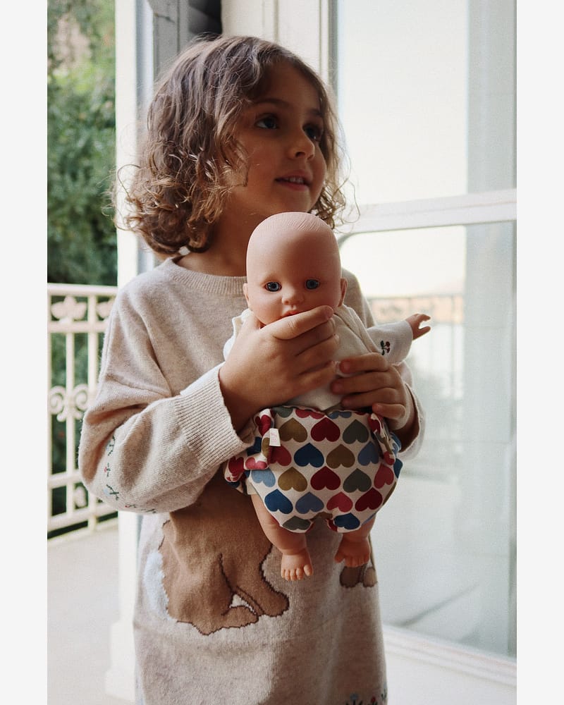 Dukke med Smokk - Babydukke myk kropp | Elli the Doll