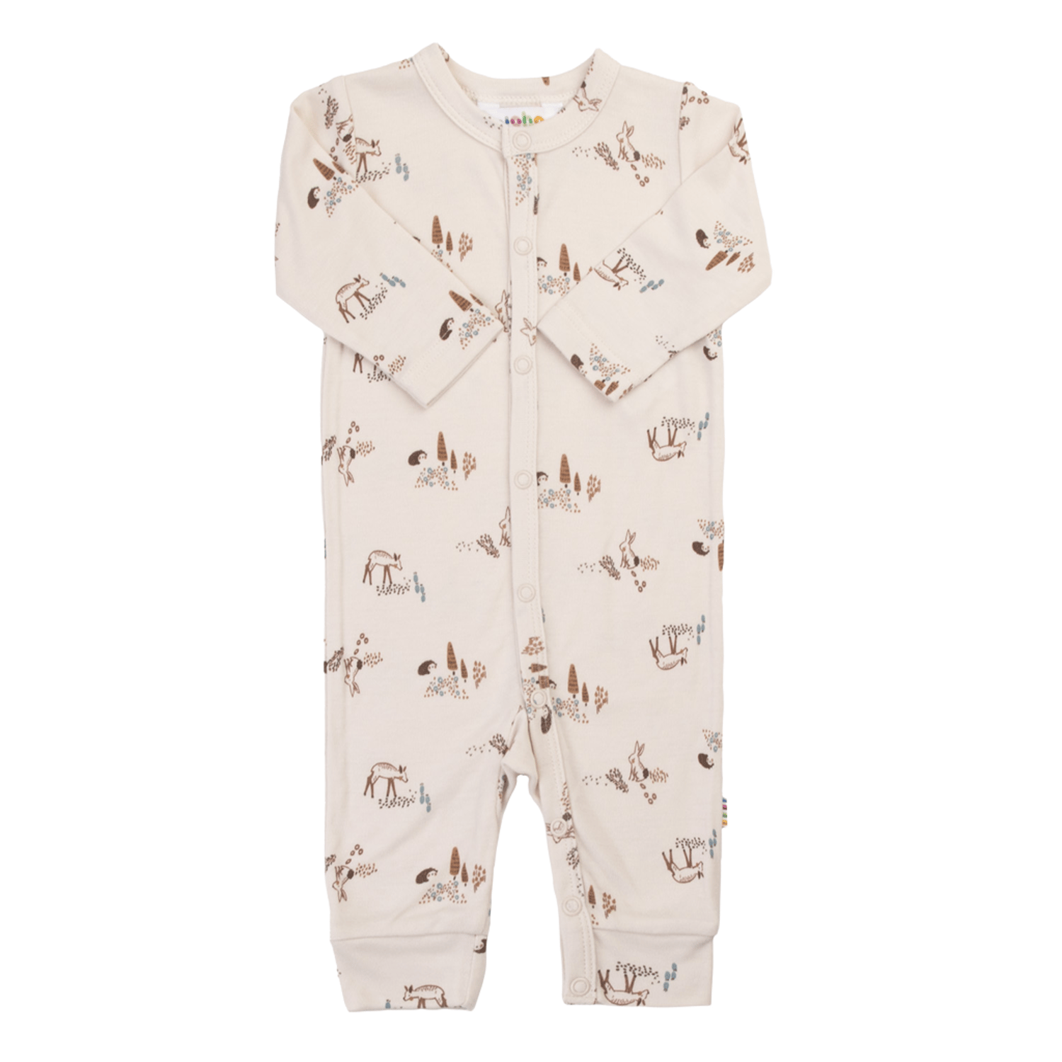 Heldress Baby – 100% Økologisk Bambus | Basic, Lys Beige