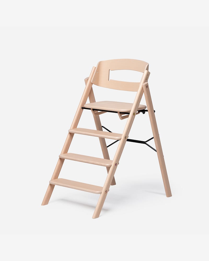 KAOS KLAPP® Bøk Barnestol - Best i Test 2026 - Sammenleggbar | Opp til 110kg!