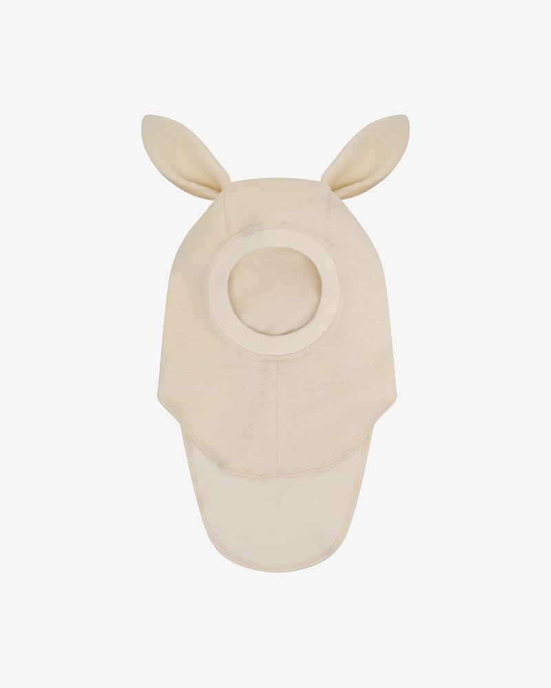 Balaclava Ull 2-lags - Kaninører, Børstet Ullfleece | Ears Wool