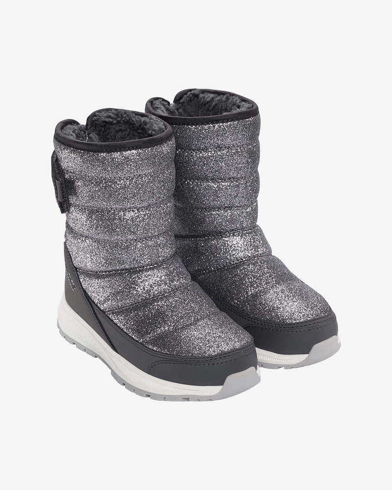Viking Vintersko Barn - Vanntette Vinterstøvler | Equip Glitter Warm WP Pull-on
