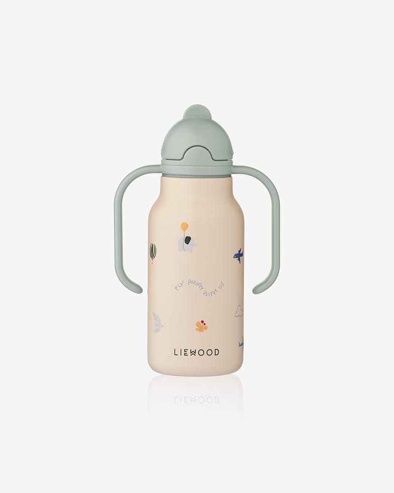 Termoflaske Baby - Drikkeflaske m/ Håndtak - 250ml | Kimmie