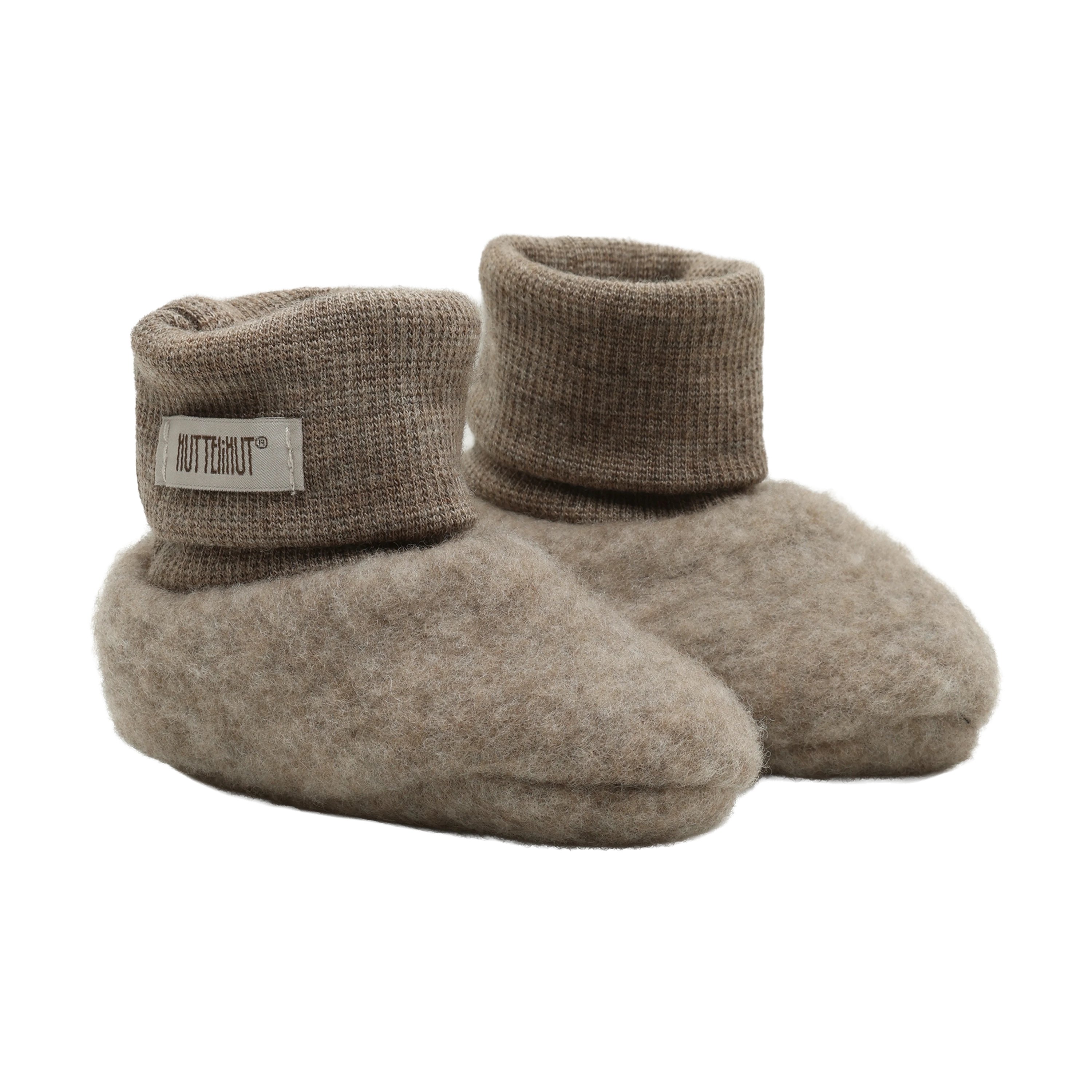 Ulltøfler i Ullfleece – Varm | Footies Wool Fleece