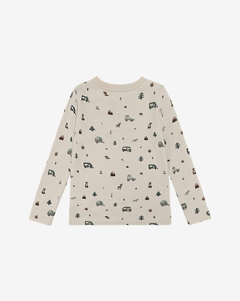 Trøye Langermet - 95% Merino, 5% Polyamid | HCAwo Camp