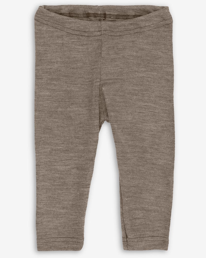 Ullongs - 70% Merino, 30% Silke - Ubehandlet Ull | Baby Leggings