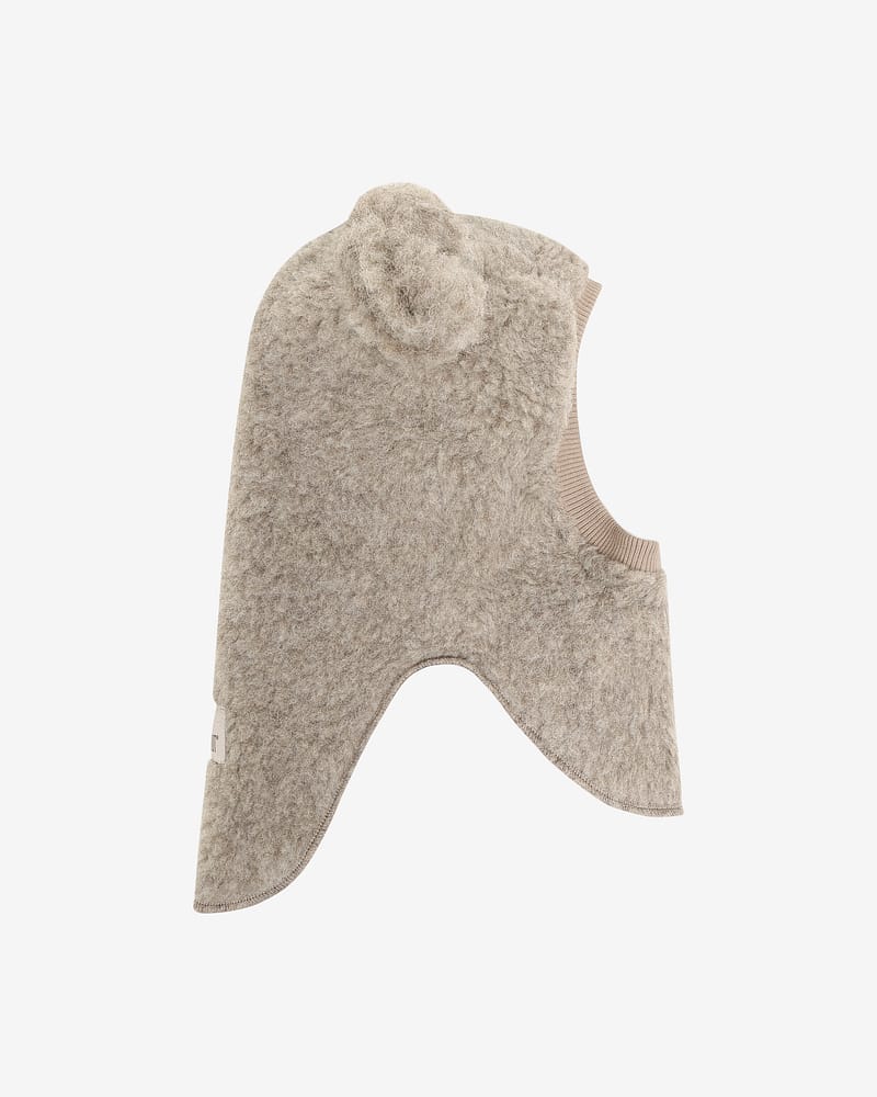 Balaclava Ull 2-Lags - Bamseører, Ullfleece | Ears Wool