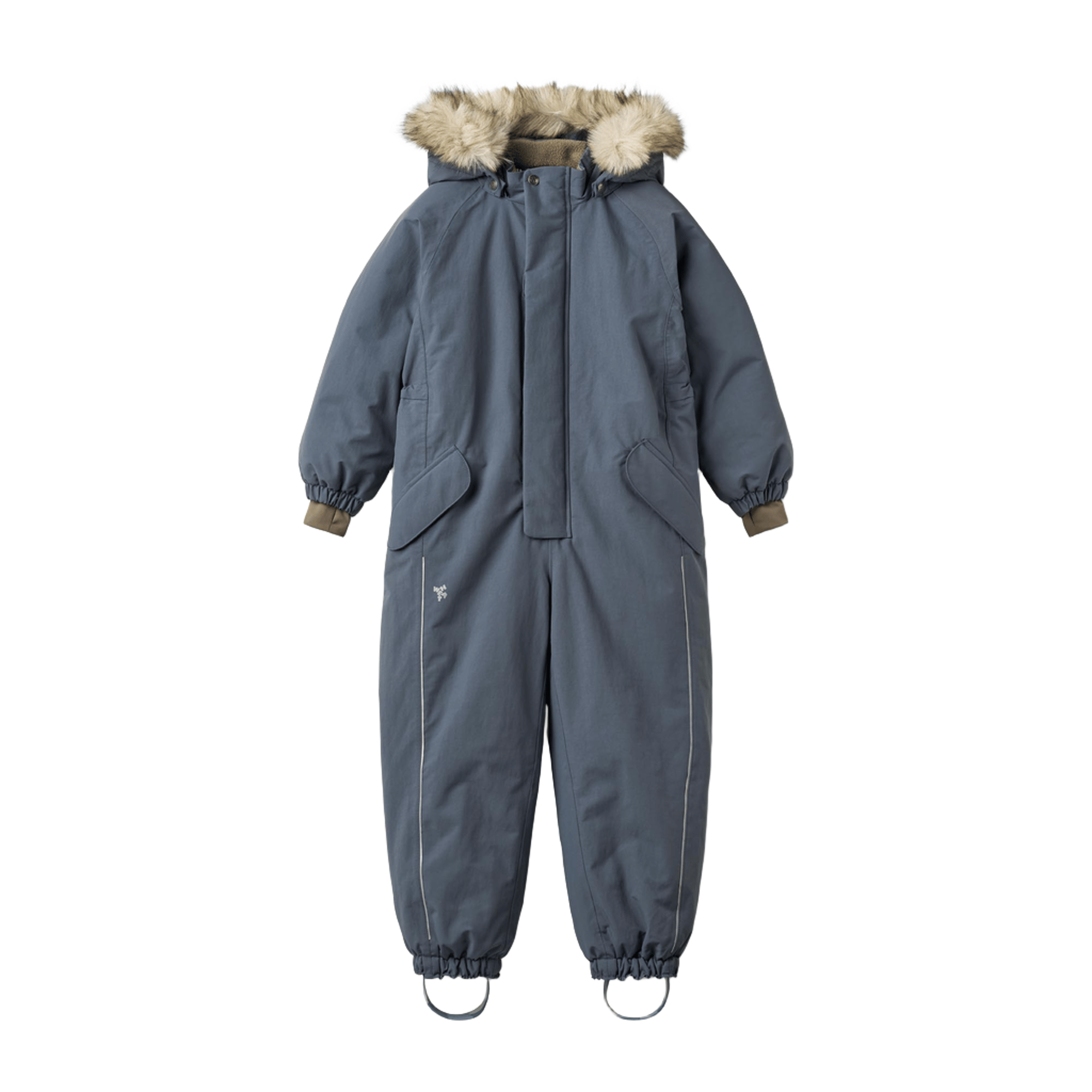 Vinterdress Teknisk – Vanntett 22.000, Fleecefôr | Snowsuit Moe, Mørkeblå - Greyblue