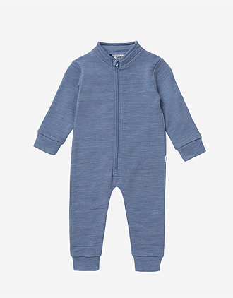 Ulldress i glatt ullfleece - Forsterkning på knærne | Sparkedress Active