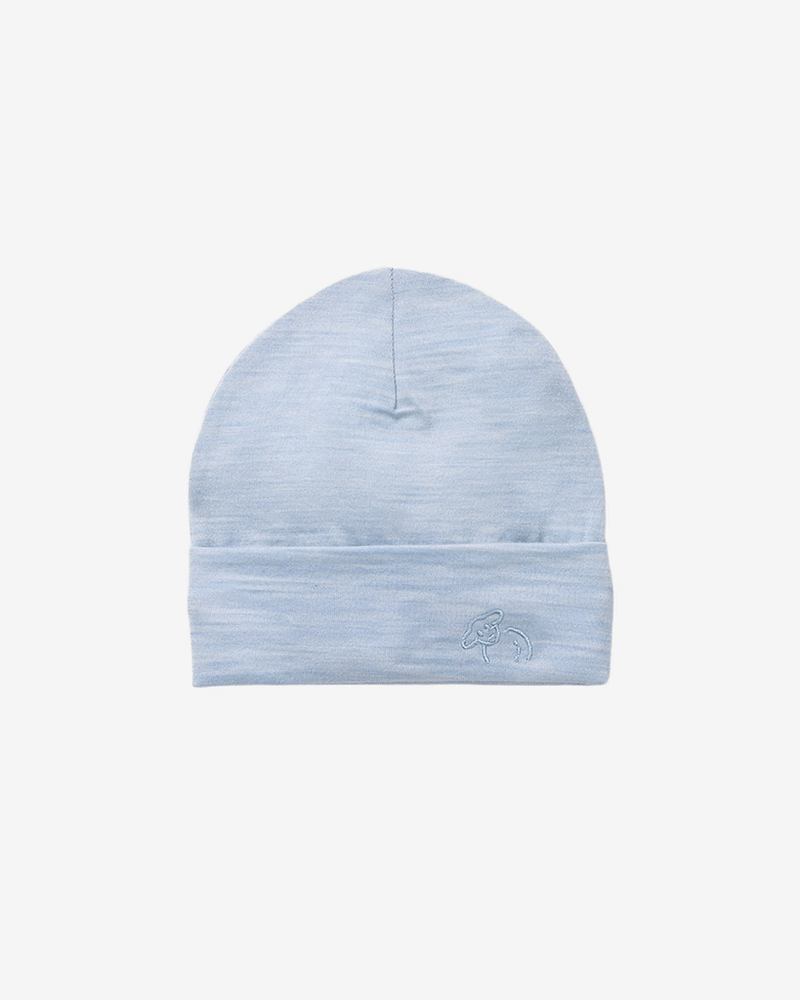 Nyfødtlue Ull - Tynn Ullkvalitet - 100% Merino | Baby hat Luna