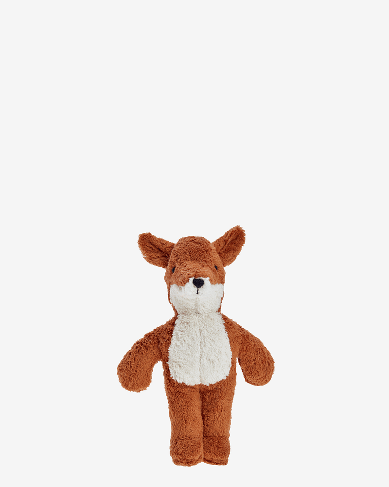 Kosebamse Rev, Liten - 100% Naturlig, Økologisk Bomull og Ull | Baby Fox