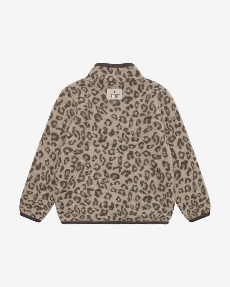 Ulljakke i ullfleece - Varm, 100% Merino | Jacket Wool Fleece Jacquard
