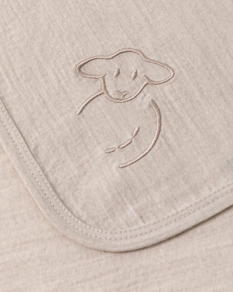 Swaddle Teppet Ull - 100% Merino, 80x80 cm | Luna