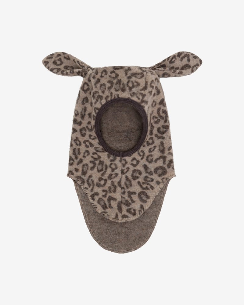 Balaclava i Ullfleece - Varm, 100% Merino | Balaclava Ears Wool Fleece Jacquard
