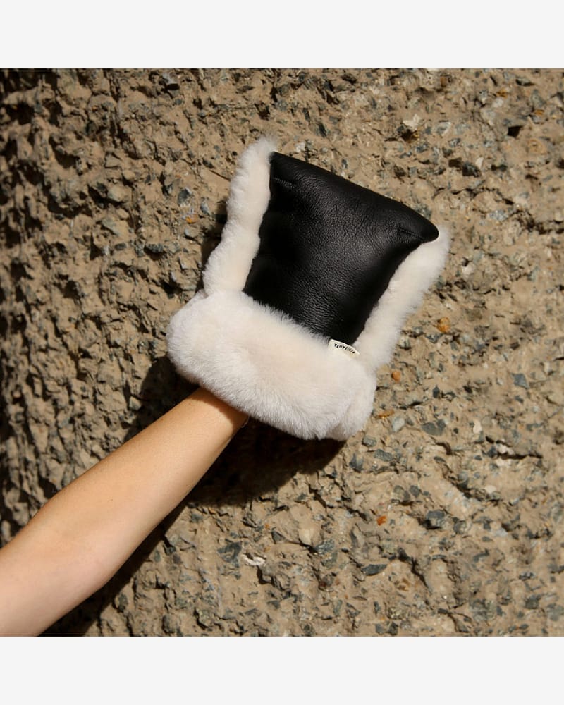 Håndmuffe Vogn - Lammeskin Merino | Buggy Mittens
