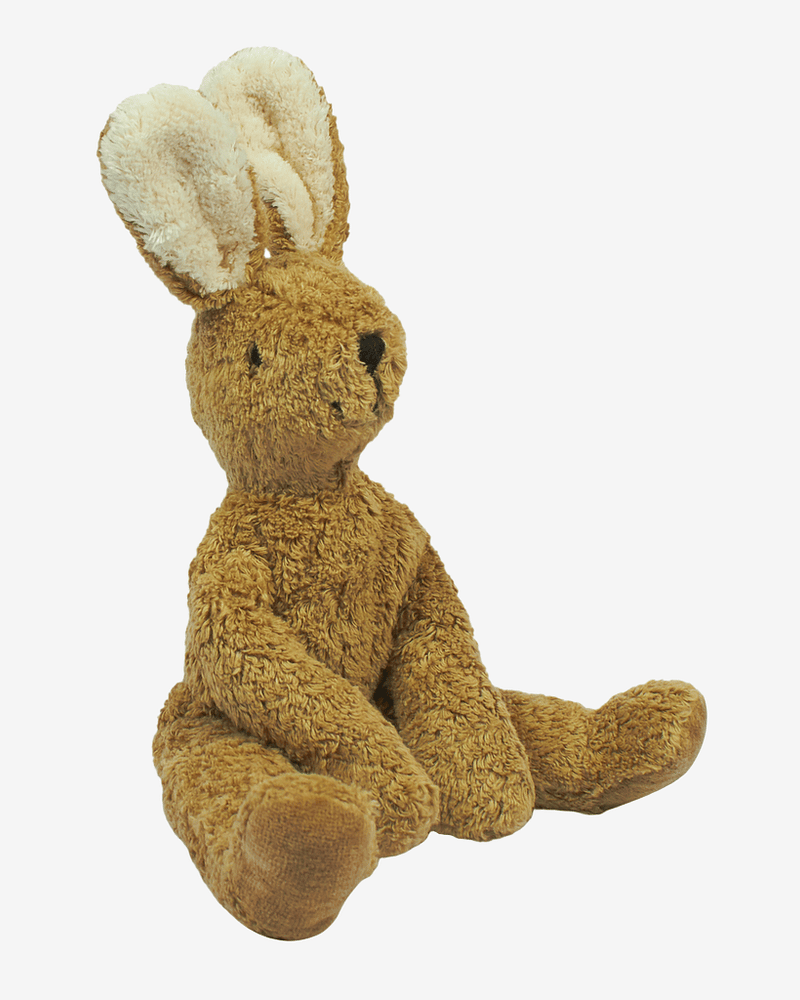 Kosebamse Kanin, Medium - 100% Naturlig, Økologisk Bomull og Ull | Floppy animal Rabbit