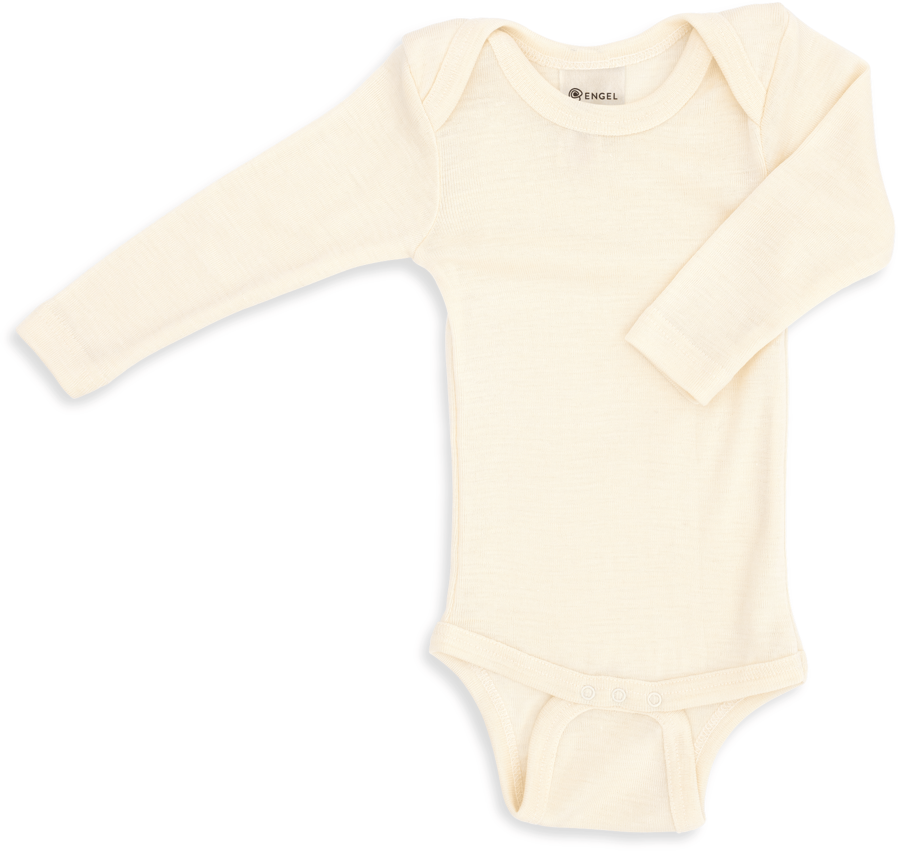 Ullbody – 70% Merino, 30% Silke – Ubehandlet Ull, Natural
