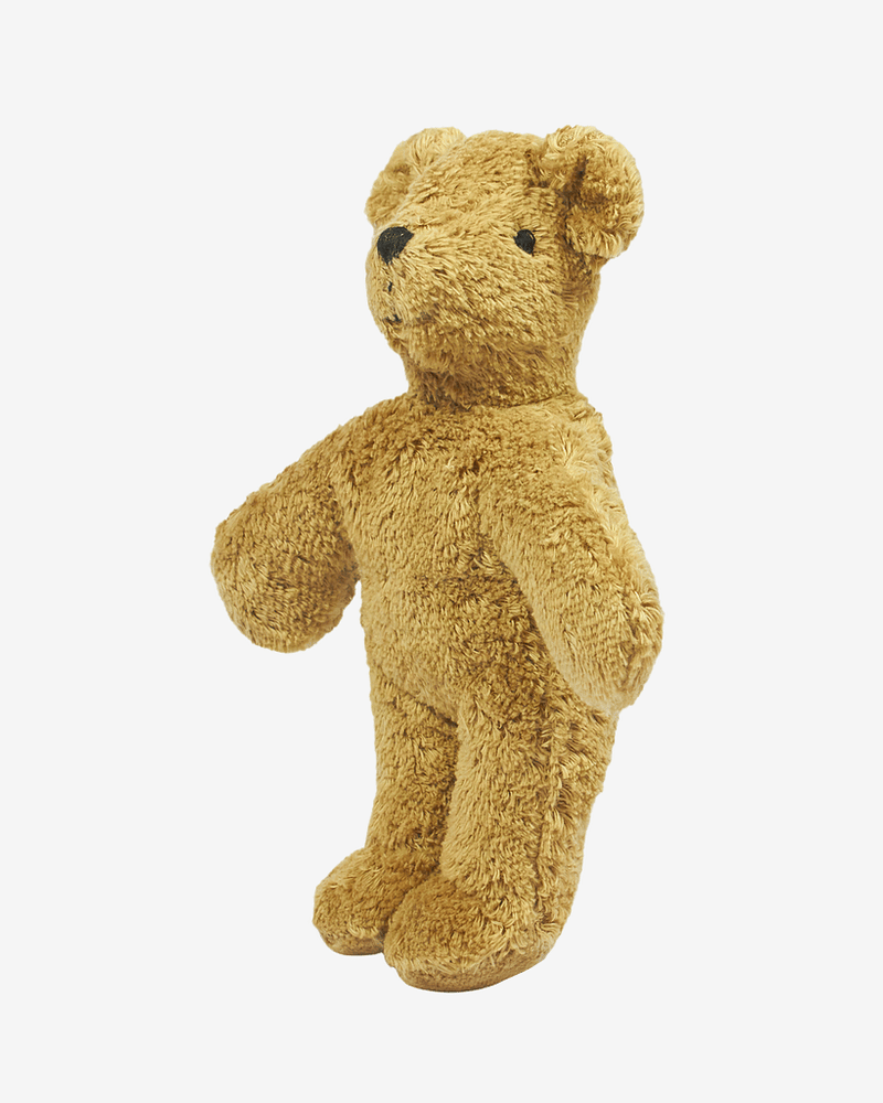 Kosebamse Bjørn, Liten - 100% Naturlig, Økologisk Bomull og Ull | Baby Bear