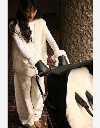 Håndmuffe Vogn - Lammeskin Merino | Buggy Mittens