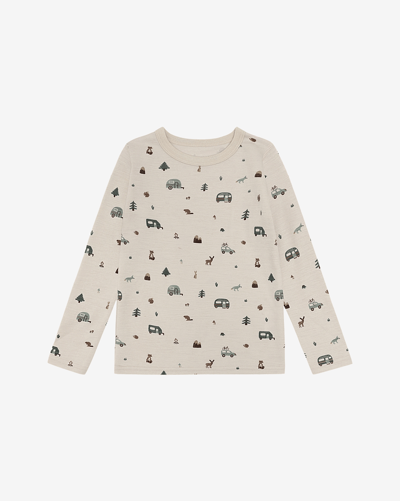 Trøye Langermet - 95% Merino, 5% Polyamid | HCAwo Camp