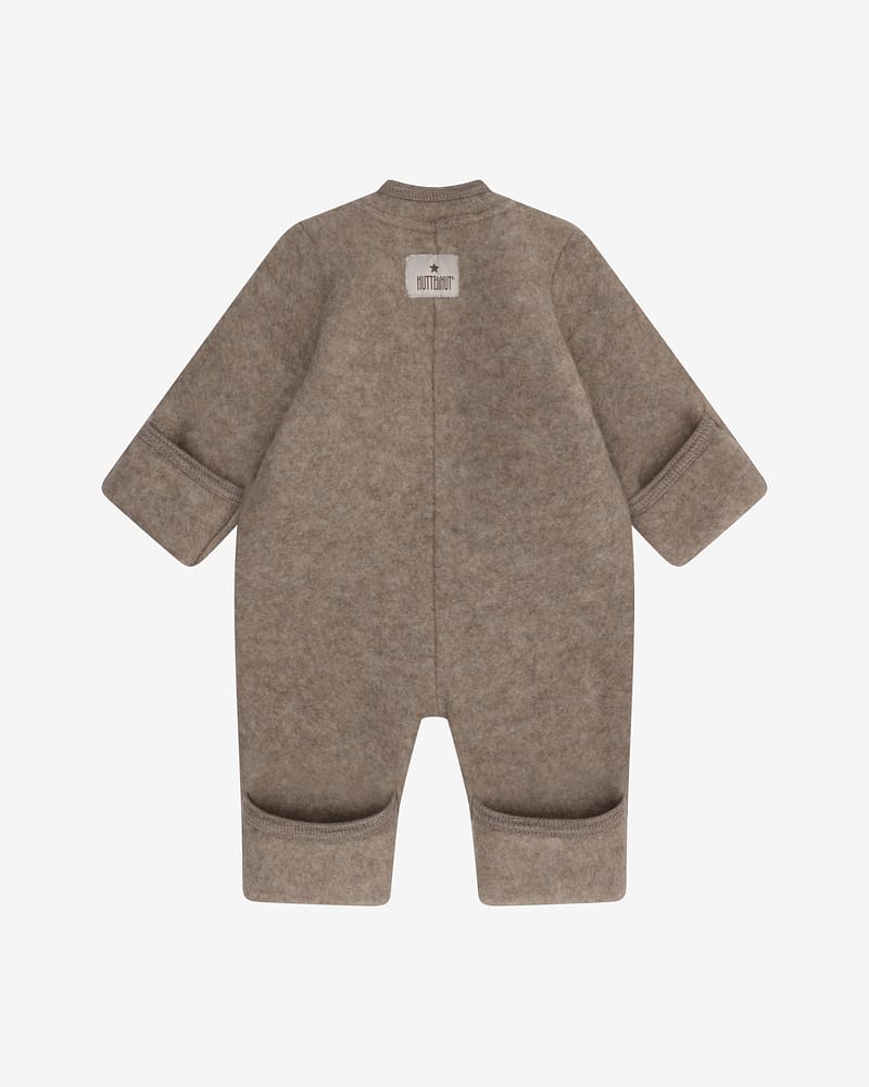 Ulldress i Ullfleece - Varm, 100% Merino | Pram Suit Wool Fleece