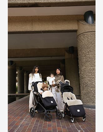 Vognpose m/ Lammeskinn - Universal Fit - Varm Vinterpose, Vind- og vannavvisende | 6mnd-4år