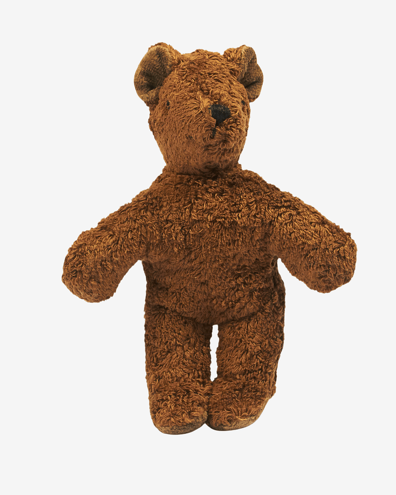 Kosebamse Bjørn, Liten - 100% Naturlig, Økologisk Bomull og Ull | Baby Bear
