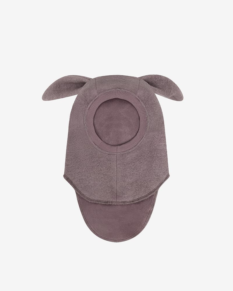 Balaclava Ull 2-lags - Kaninører, Børstet Ullfleece | Ears Wool