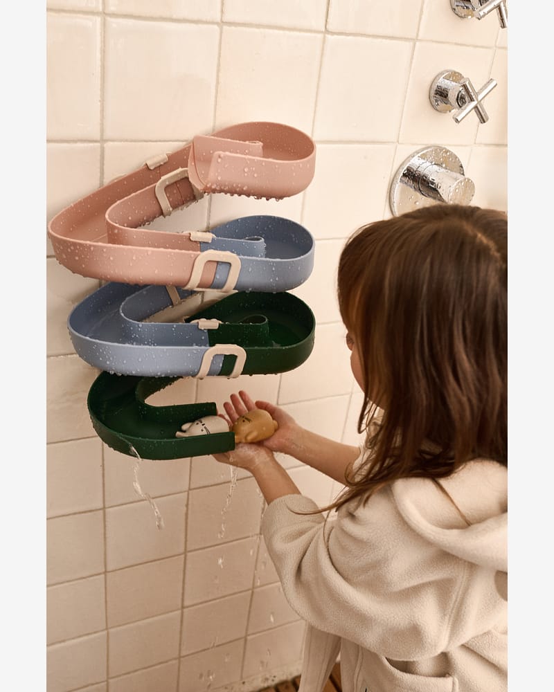 Vannsklie til badekaret m/ sugekopper - Fantasifull Vannlekebane | Yara Waterway Wall Mount
