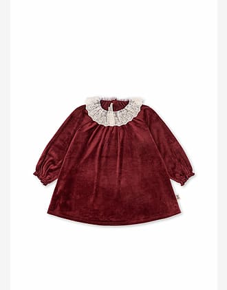 Kjole Barn med vid krage - Fløyel | Venola Dress