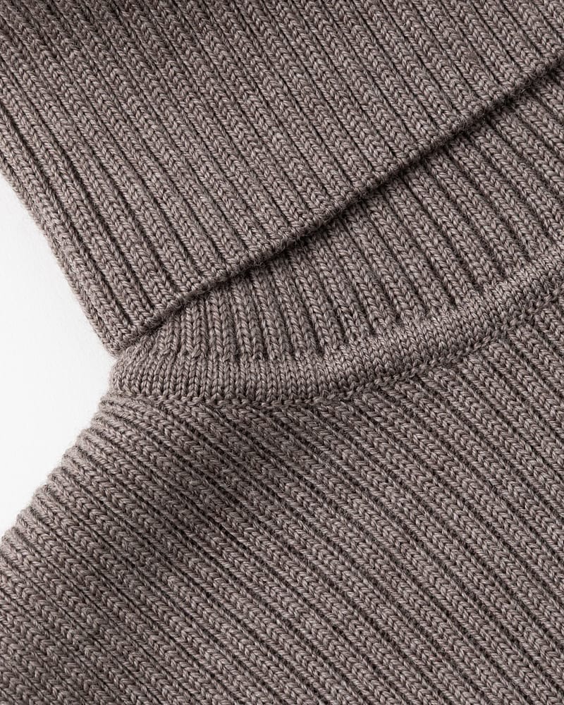 Ullhals Ribb - Strikket, 100% Merinoull | Onesize