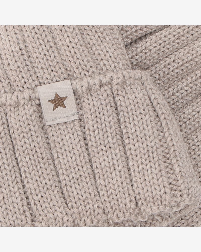 Lue med Alpakkadusk - 100% Merinoull | Hat Knit Alpaca Pompom