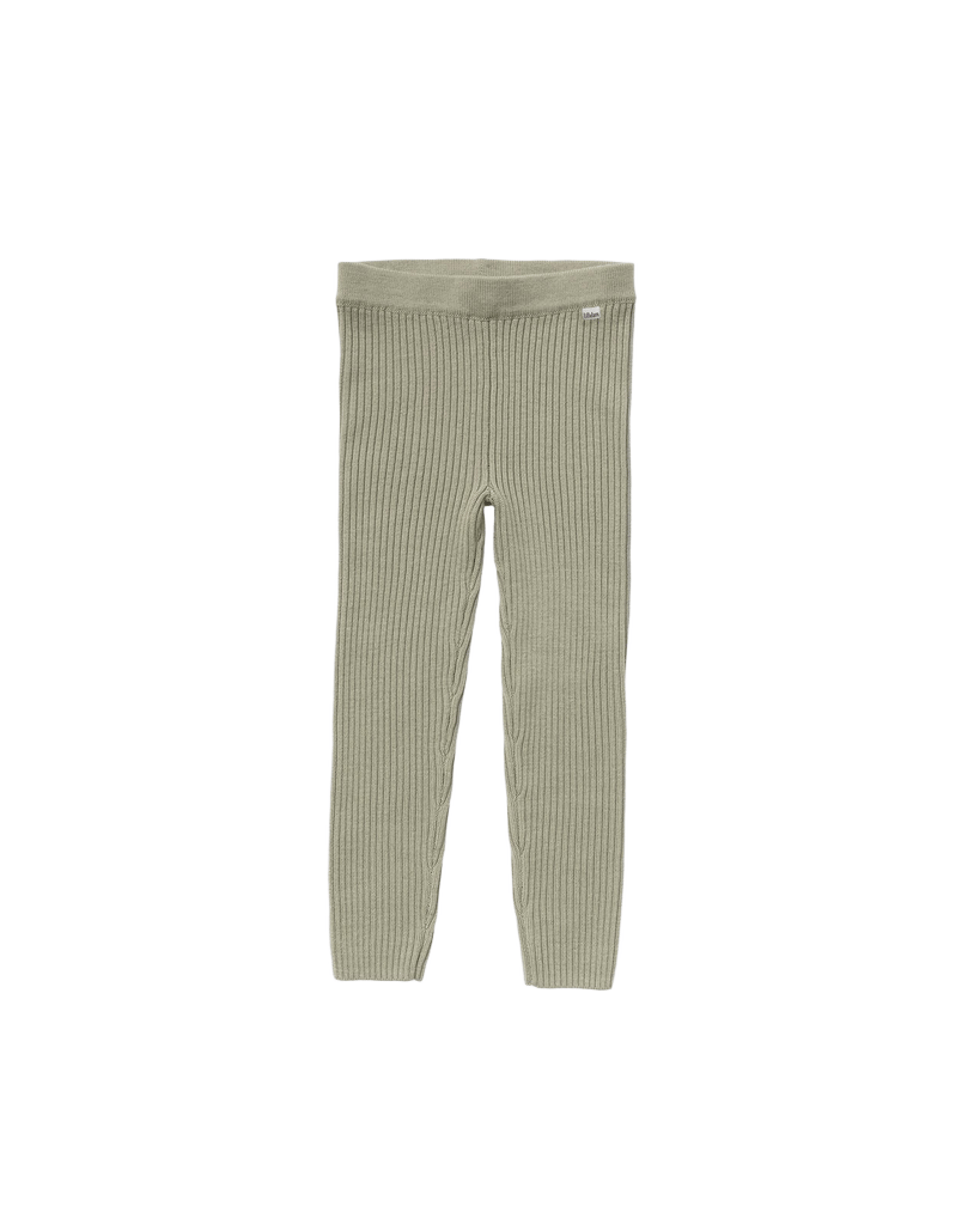 Ullbukse – Tykk ullongs – 100% Merino – Bukse Classic Ribb, Grønn - Rosmarin