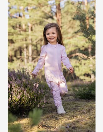 Ulldress i glatt ullfleece - Forsterkning på knærne | Sparkedress Active