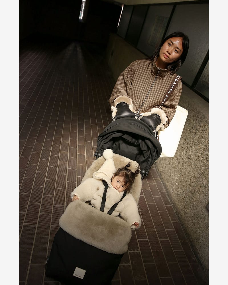 Håndmuffe Vogn - Lammeskin Merino | Buggy Mittens
