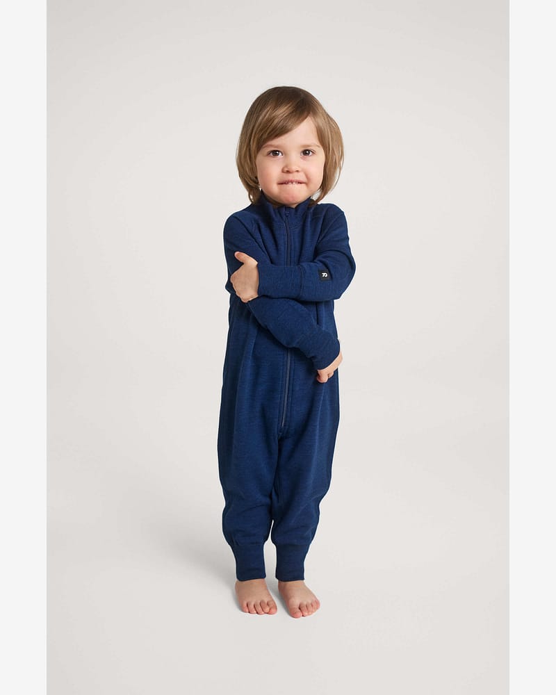 Ulldress m/ glidelås - Mellom Tykk - 80% Merino | Parvin