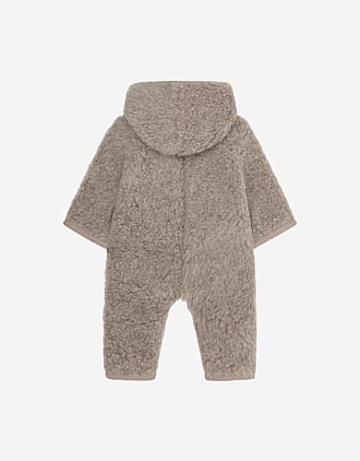 Teddy Ulldress i ullfleece - Varm, 100% Merino | Pram Suit Wool Fleece