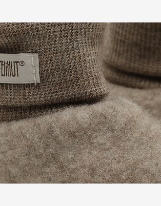 Ulltøfler i Ullfleece - Varm | Footies Wool Fleece