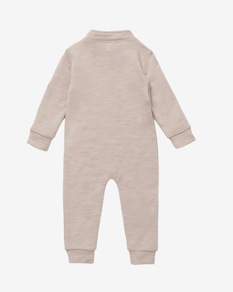 Ulldress i glatt ullfleece - Forsterkning på knærne | Sparkedress Active