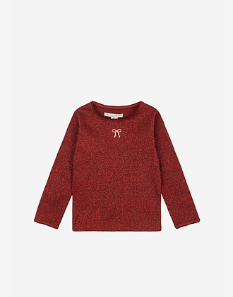 Trøye Barn m/ Glittertrå - Øko Bomull | Roli Blouse