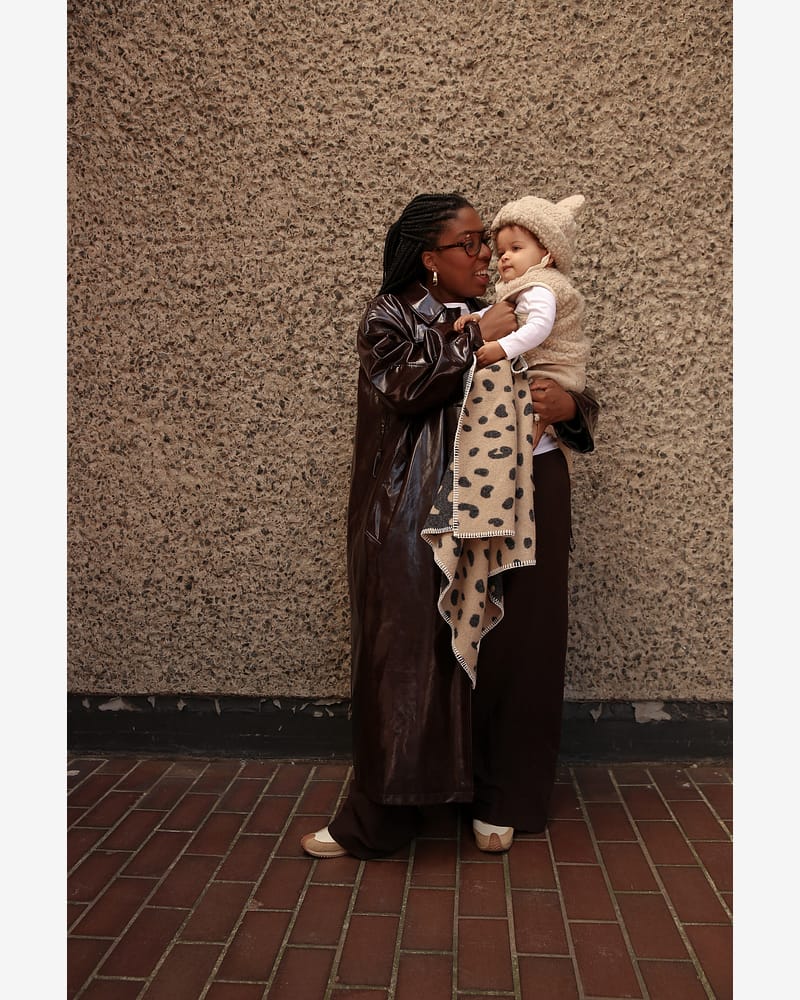 Babyteppe Ull, Tykt - 100% Merino, Ubehandlet | Leopard Biniblanket