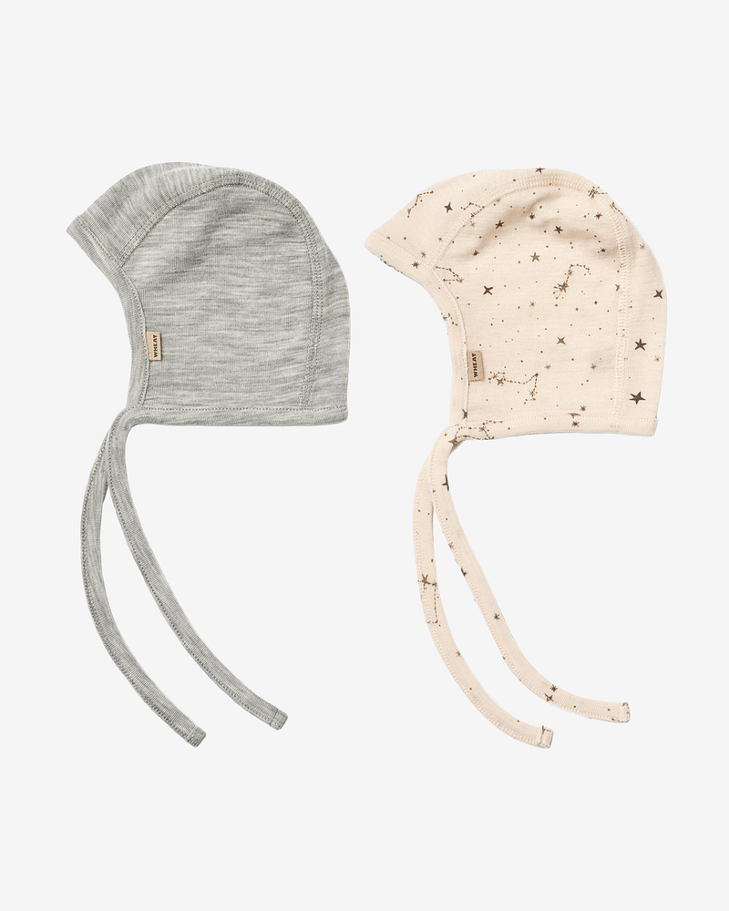 Babylue 2pk - 100% Merinoull, Tynn ullkvalitet | Bonnet Billie