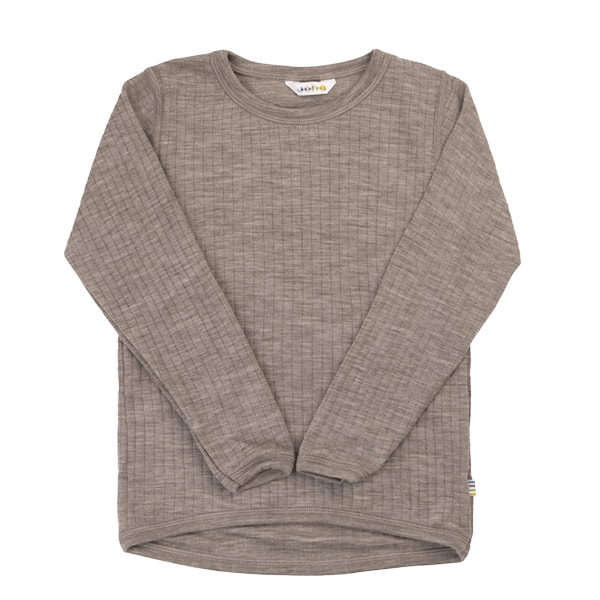 Ulltrøye Langermet – 100% Merino – Rib – Basic