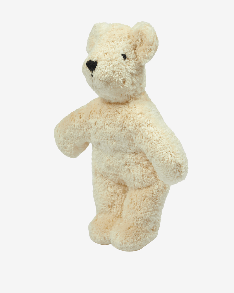 Kosebamse Bjørn, Liten - 100% Naturlig, Økologisk Bomull og Ull | Baby Bear