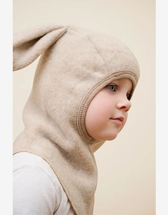 Balaclava i Ullfleece - Varm, 100% Merino | Balaclava Ears Wool Fleece